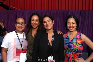 Publicist Jeremiah Abraham, Producer Karen Elizaga, Director/Writer Diane Paragas and Photo
