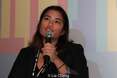 Director/Writer Diane Paragas. Photo by Lia Chang Photo