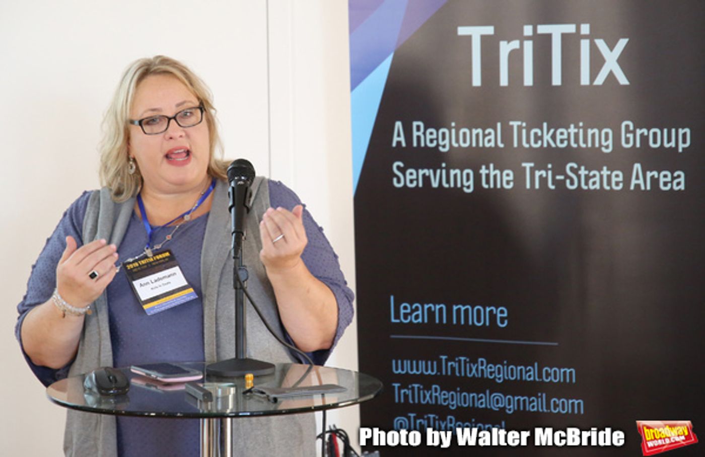 Photo Coverage: The First Annual Vince Rieger TriTix Industry Impact Award Presented at The TriTix Forum in NYC  Image