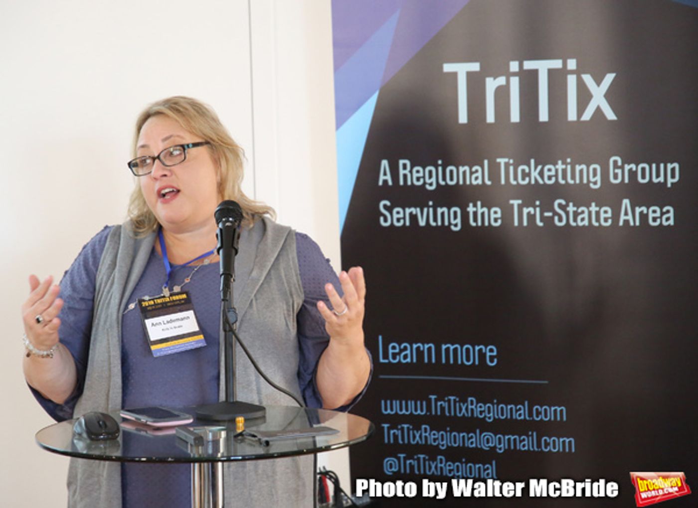 Photo Coverage: The First Annual Vince Rieger TriTix Industry Impact Award Presented at The TriTix Forum in NYC  Image