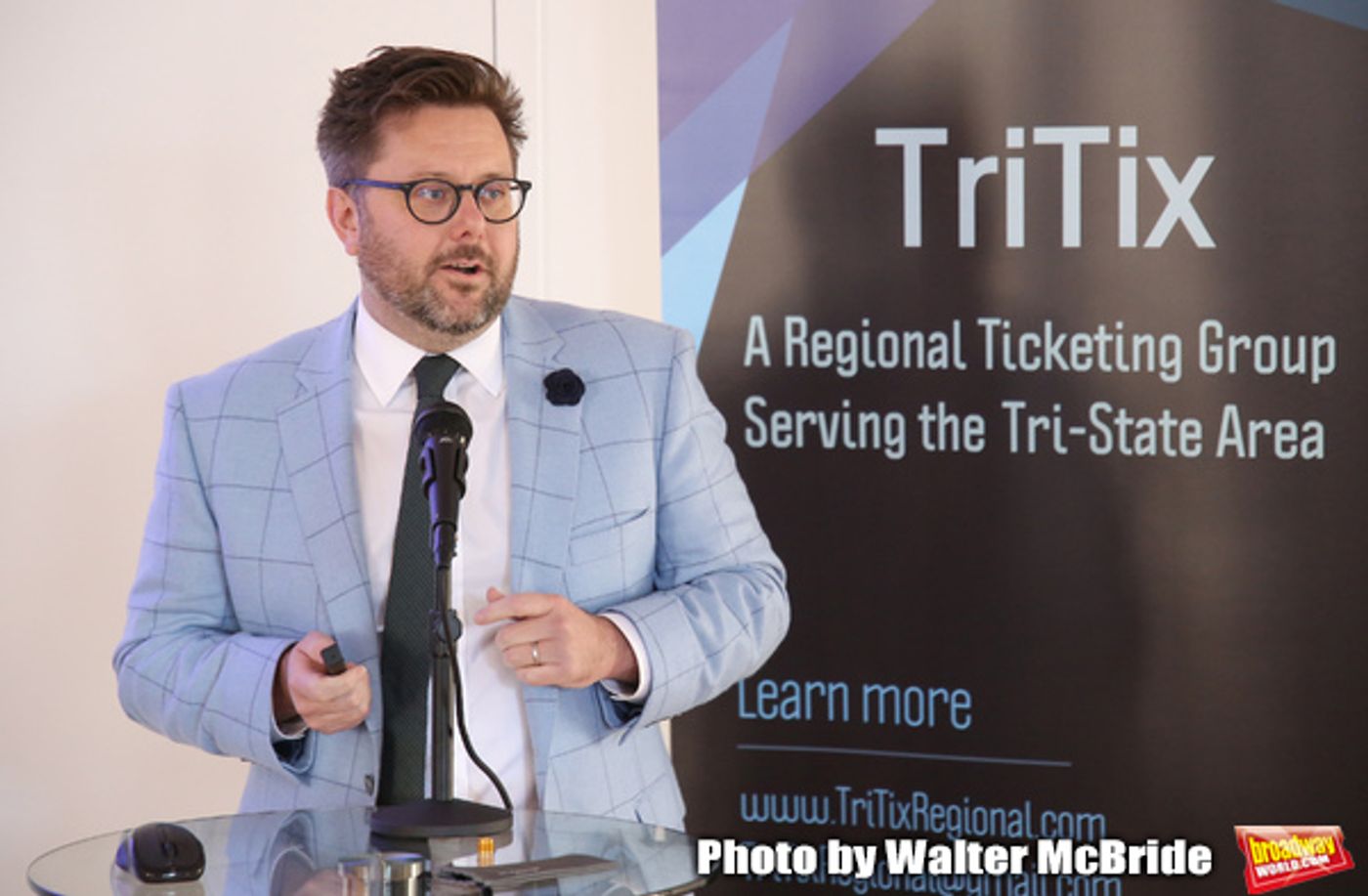 Photo Coverage: The First Annual Vince Rieger TriTix Industry Impact Award Presented at The TriTix Forum in NYC  Image