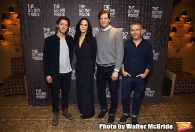 Will Hochman, Mary-Louise Parker, Adam Rapp and David Cromer Photo