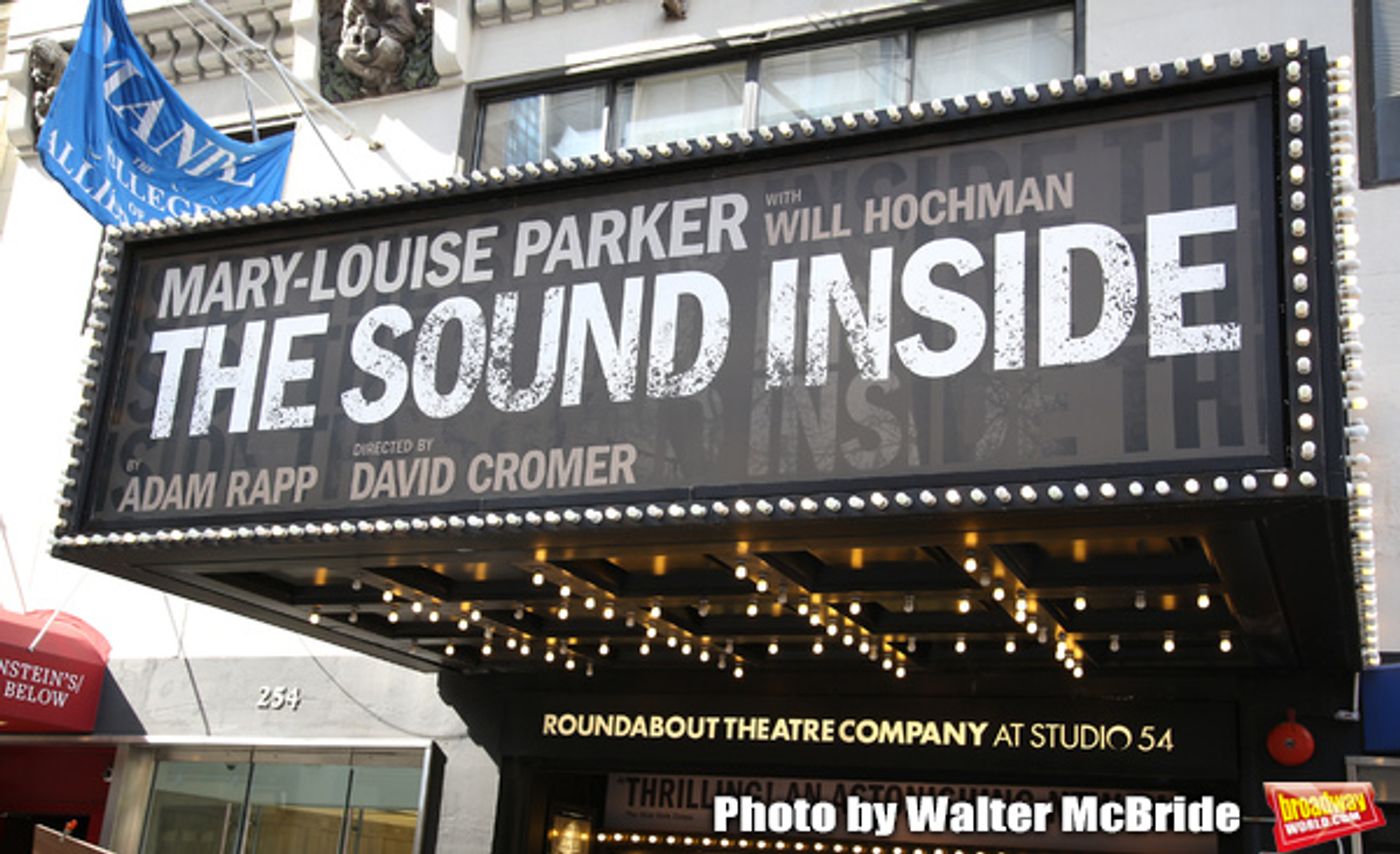Up On The Marquee: THE SOUND INSIDE Comes to Broadway  Image