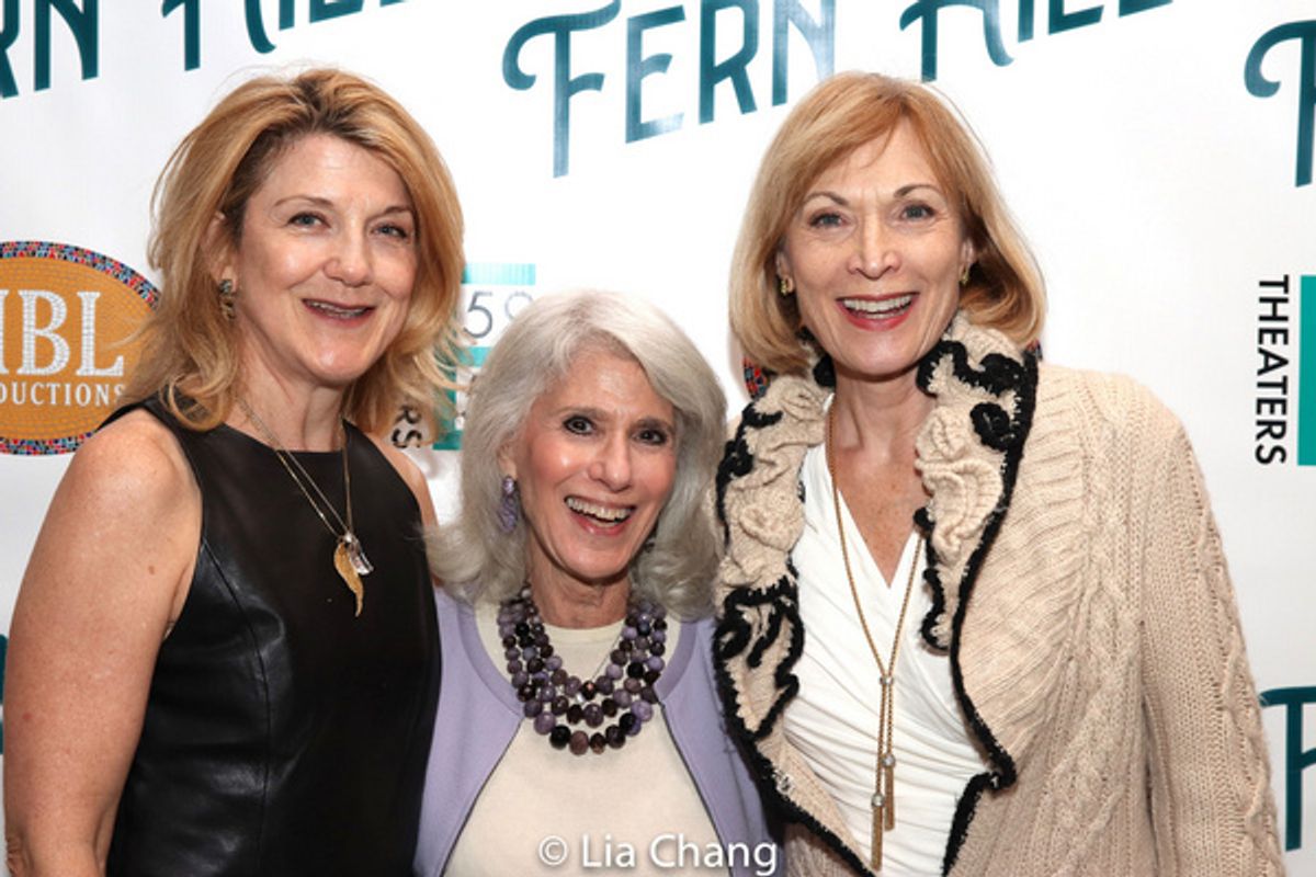 Victoria Clark, Jamie deRoy, Dee Hoty at 