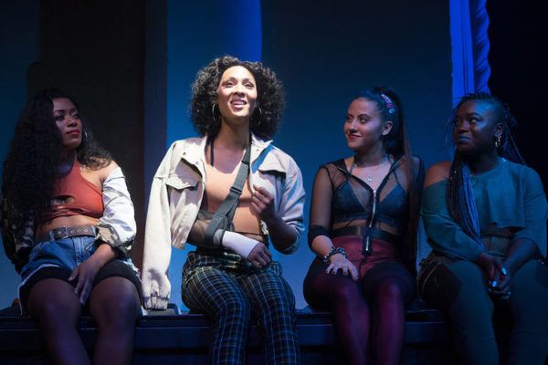 Brittany Campbell, Mj Rodriguez, Cheyenne Isabel Wells and Tickwanya Jones in Little  Photo