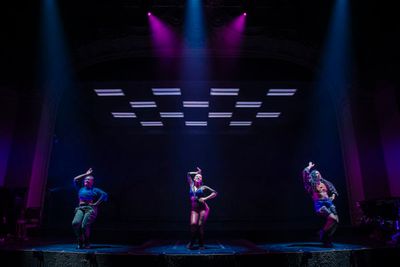 Tickwanya Jones, Cheyenne Isabel Wells and Brittany Campbell in Little Shop of Horror Photo