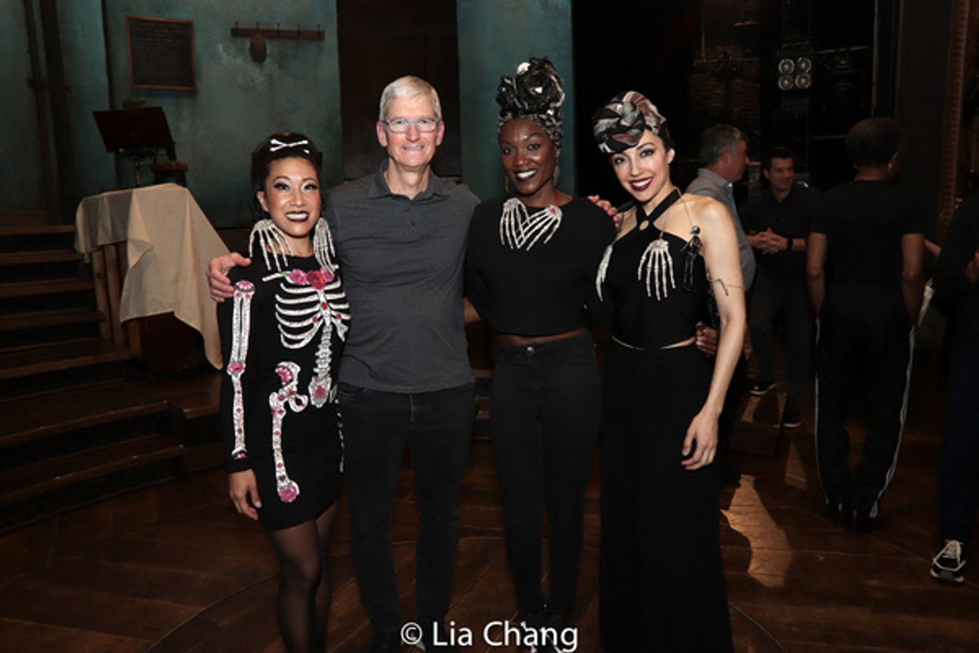 Photo Flash: Apple CEO Tim Cook Goes Way Down To HADESTOWN  Image