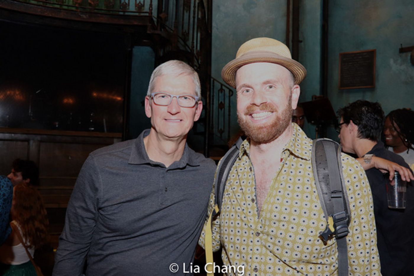 Photo Flash: Apple CEO Tim Cook Goes Way Down To HADESTOWN  Image