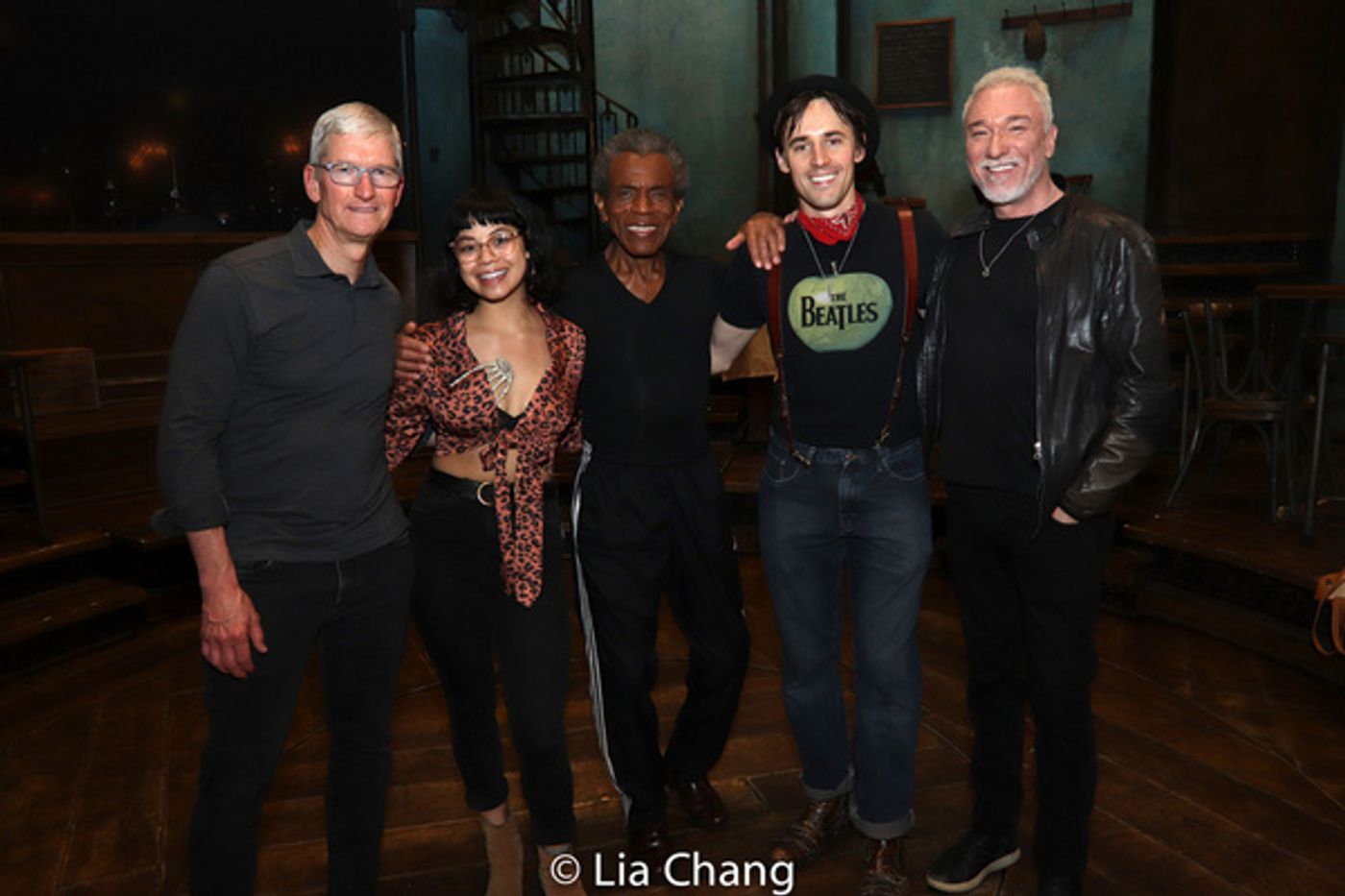 Photo Flash: Apple CEO Tim Cook Goes Way Down To HADESTOWN  Image