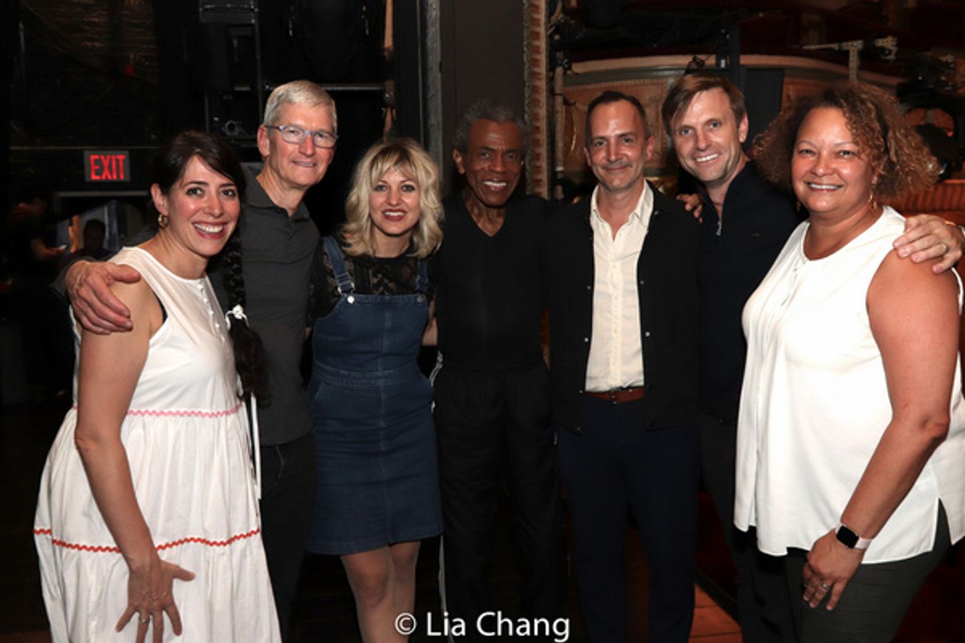 Photo Flash: Apple CEO Tim Cook Goes Way Down To HADESTOWN  Image