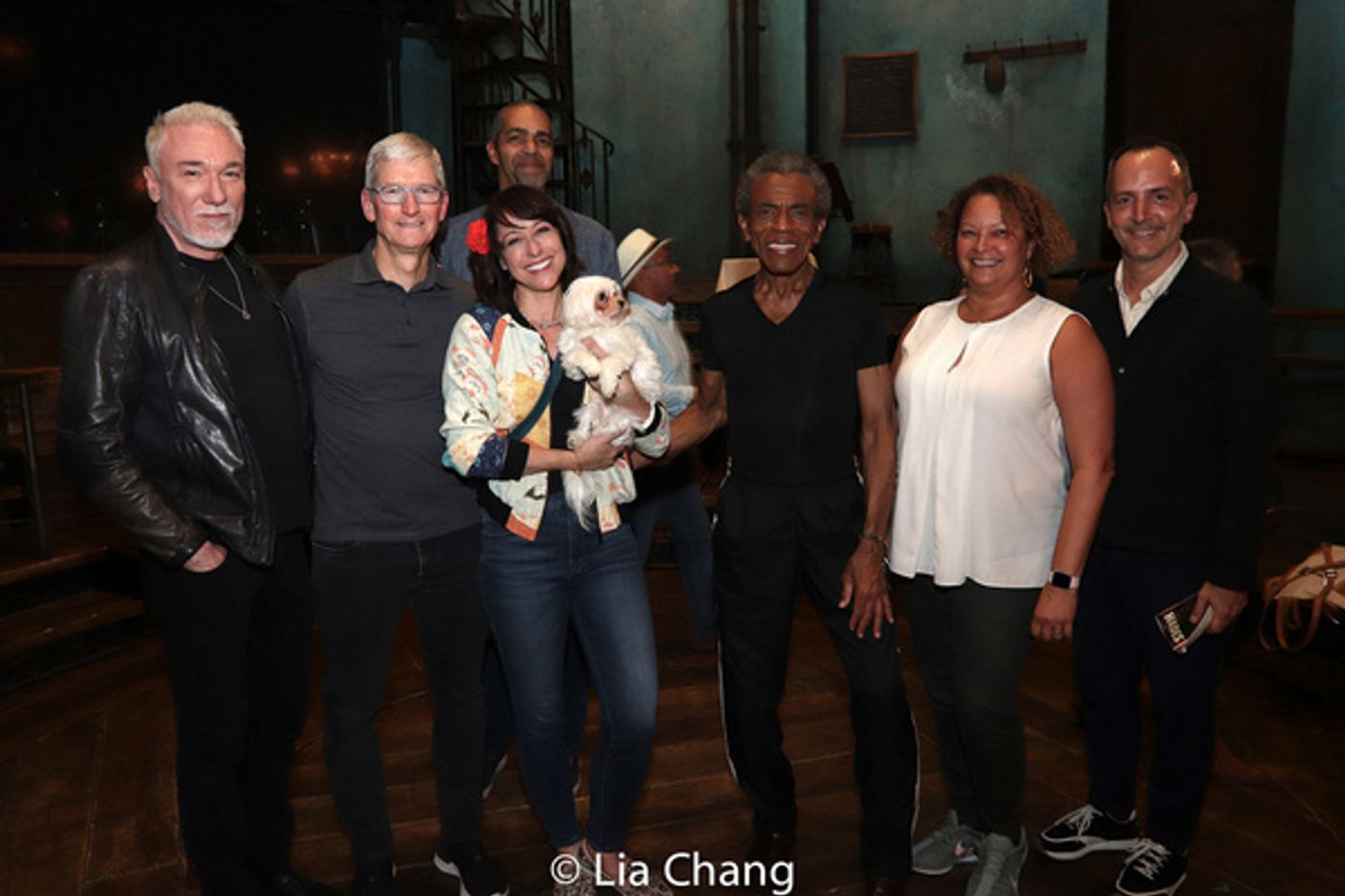 Photo Flash: Apple CEO Tim Cook Goes Way Down To HADESTOWN  Image