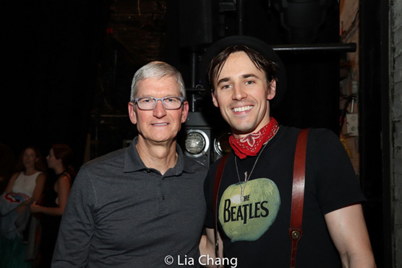 Photo Flash: Apple CEO Tim Cook Goes Way Down To HADESTOWN  Image