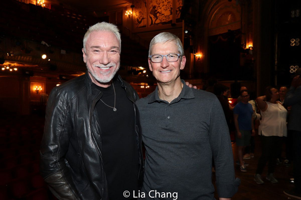Patrick Page and Apple''s CEO Tim Cook at 