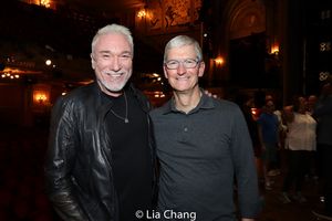 Patrick Page and Apple''s CEO Tim Cook @ BroadwayWorld Patrick Page and Apple''s CEO Tim Cook Photo