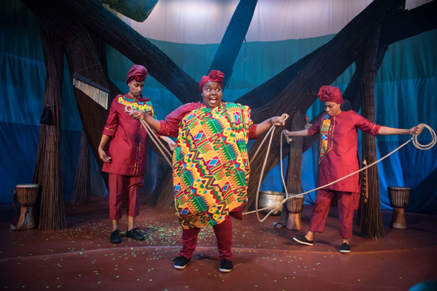 Photo Flash: First Look at the Unicorn's ANANSI THE SPIDER  Image