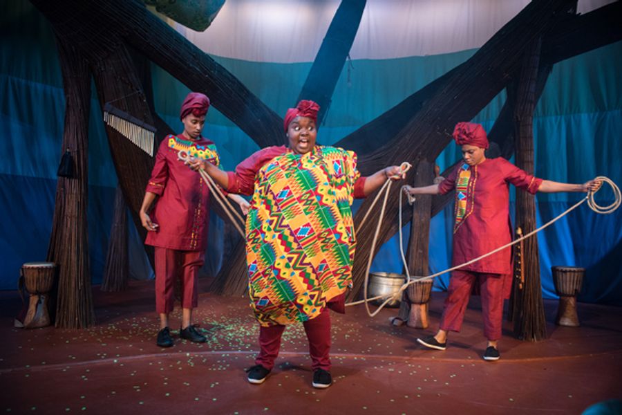Photo Flash: First Look at the Unicorn's ANANSI THE SPIDER  Image