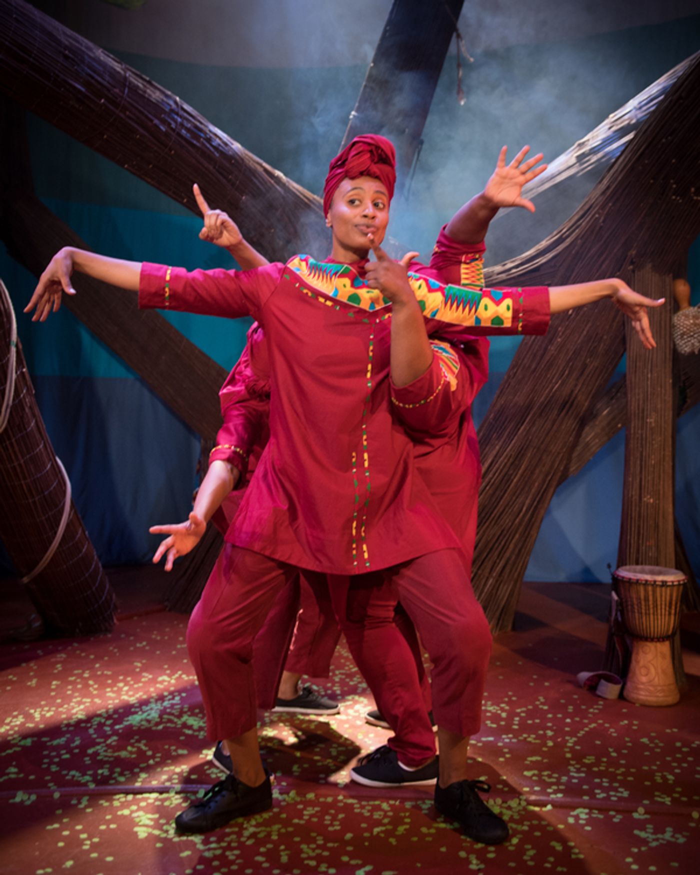 Photo Flash: First Look at the Unicorn's ANANSI THE SPIDER Photo Flash: First Look at the Unicorn's ANANSI THE SPIDER Image