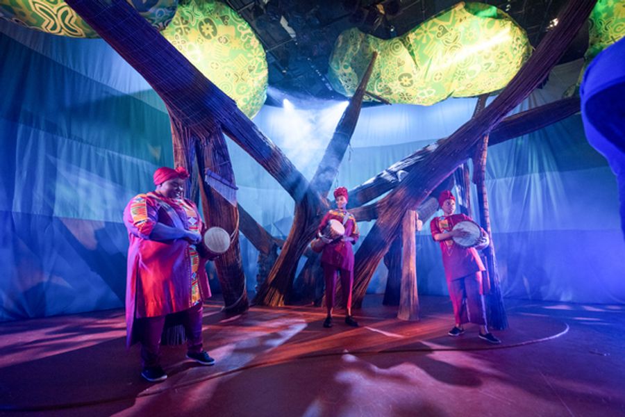 Photo Flash: First Look at the Unicorn's ANANSI THE SPIDER  Image