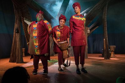 Juliet Okotie, Sapphire Joy, and Afia Abusham Photo