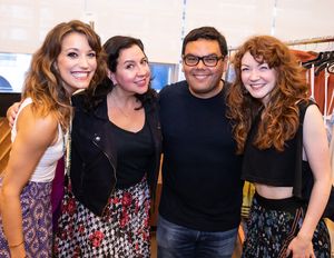 Caroline Bowman, Kristen Anderson-Lopez, Robert Lopez, Caroline Innerbichler @ BroadwayWorld Caroline Bowman, Kristen Anderson-Lopez, Robert Lopez, Caroline Innerbichler Photo