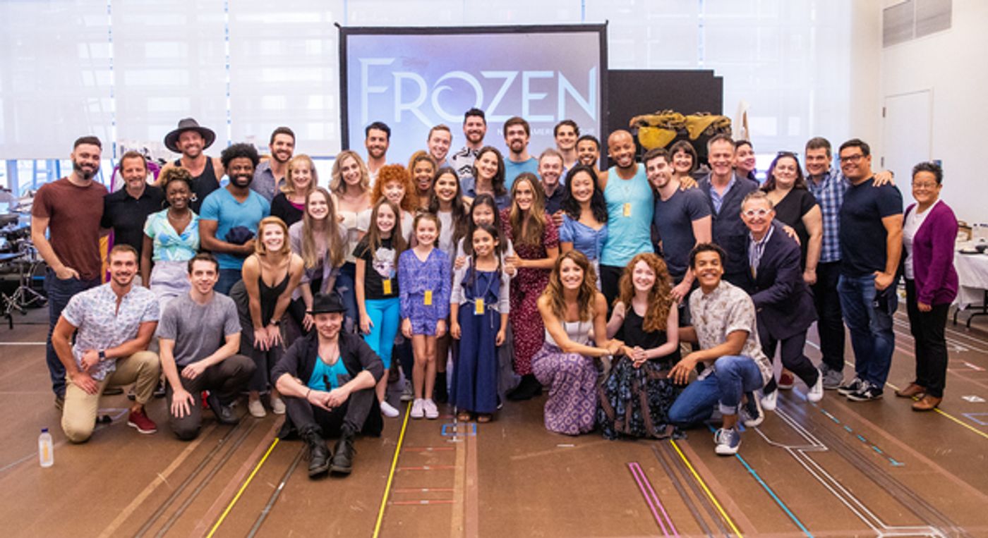 Photo Flash: First National Tour Of FROZEN Begins Rehearsals; Full Cast Announced!  Image