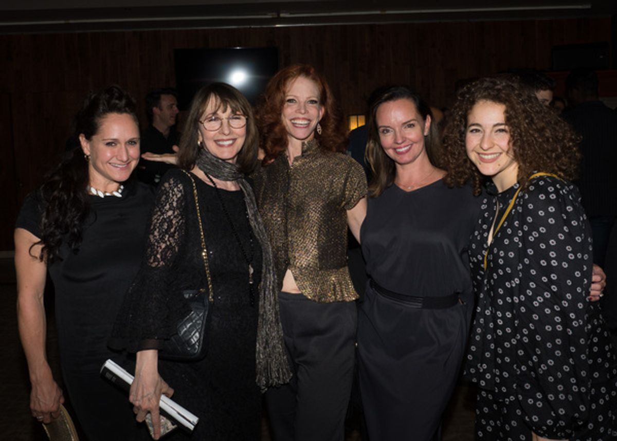 Jean Michelle Sayeg, Susan Denaker, Leslie Stevens, Yvette Tucker, and Natalie Iscovich at 