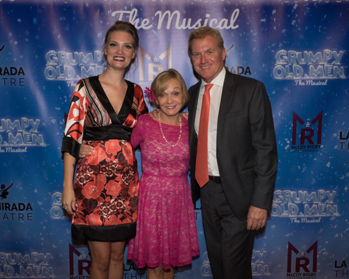 Kaitlin McCoy, Cathy Rigby, and Tom McCoy at 