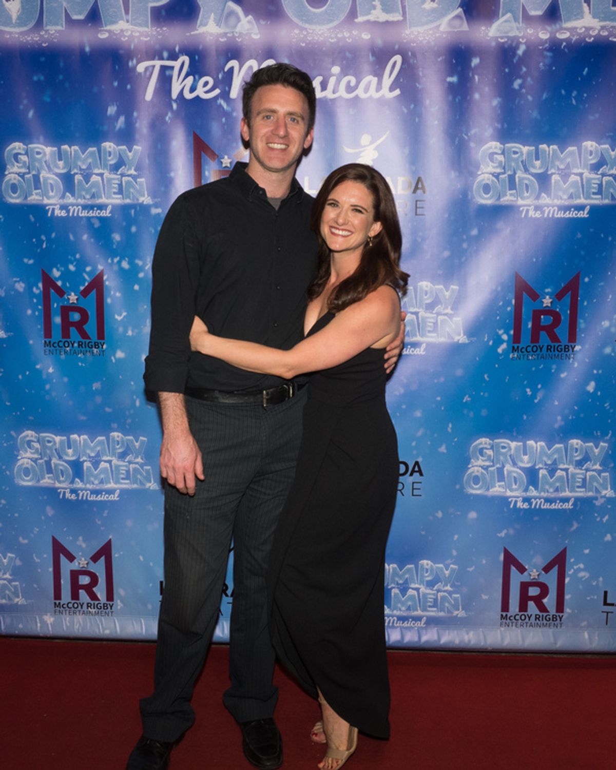 Music Director Benet Braun and Ashley Moniz at 