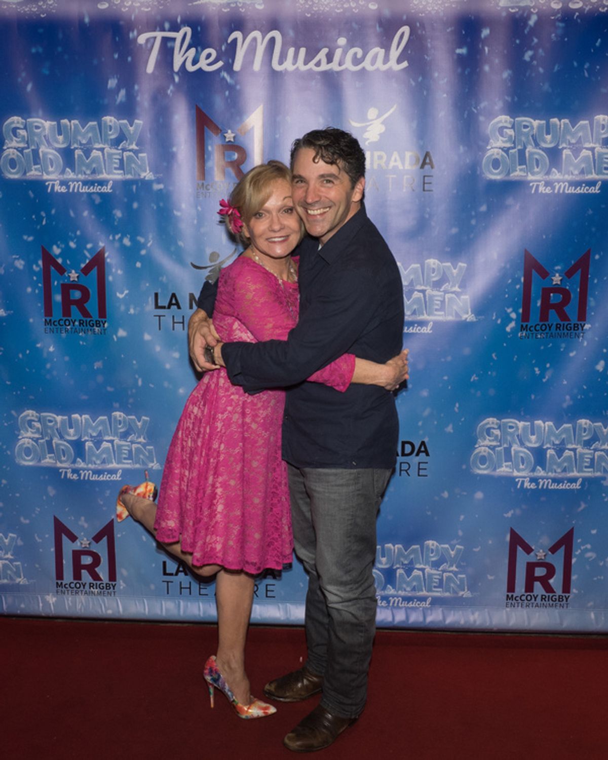 Cathy Rigby and Joe Abraham at 