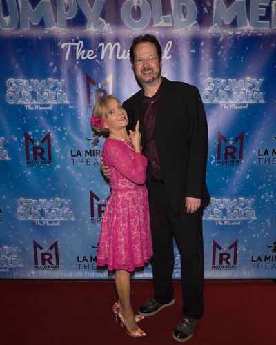 Cathy Rigby and Book Writer Dan Remmes Photo