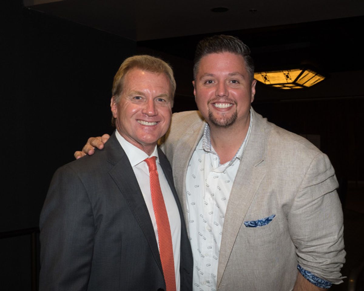 Tom McCoy and T.J. Dawson at 