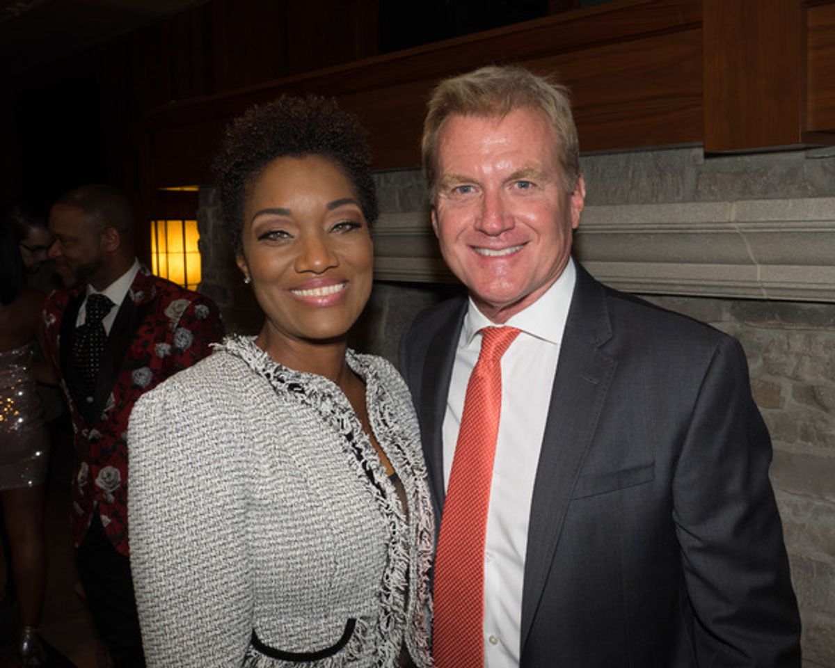 April Nixon and Tom McCoy at 