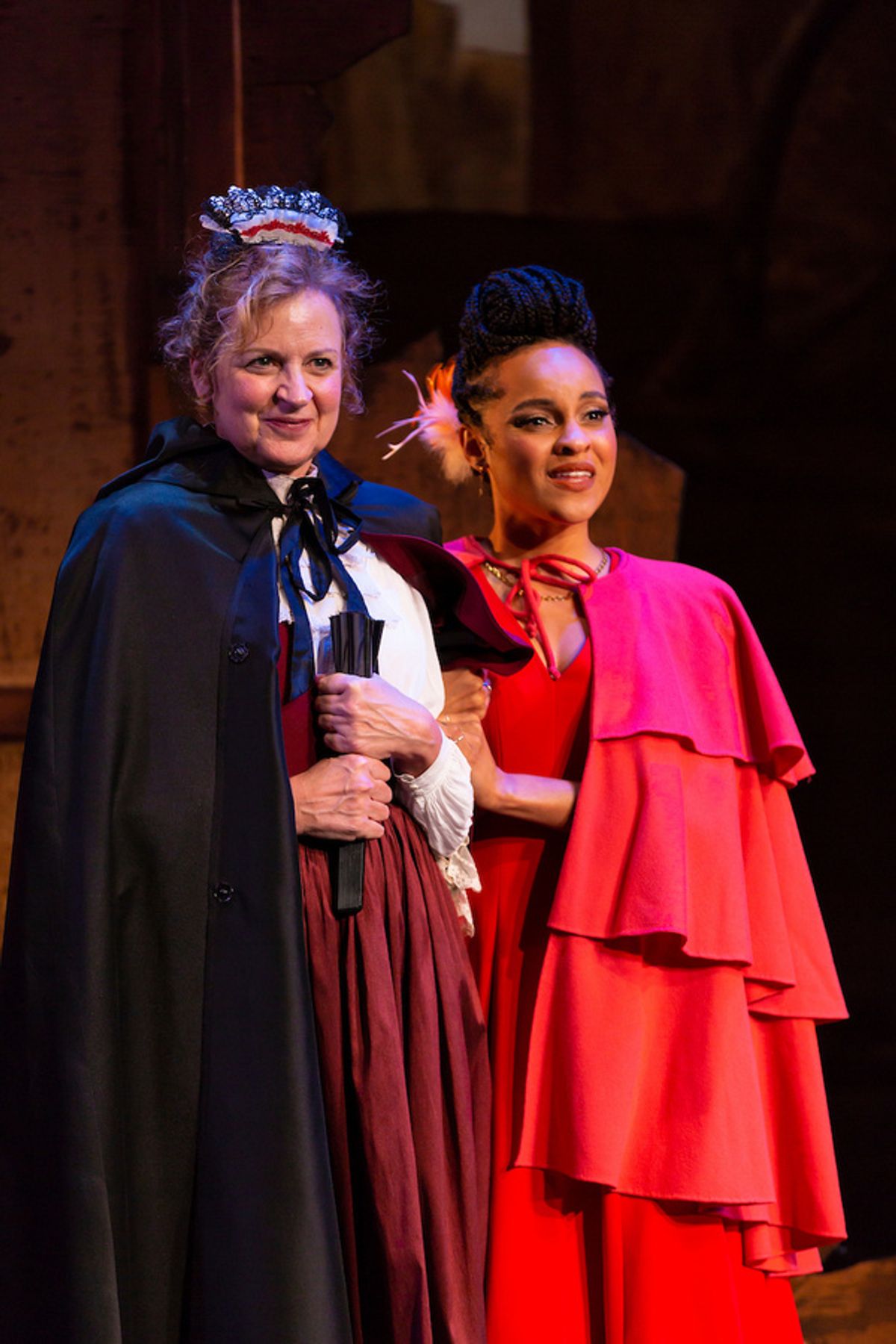 Nance Williamson and Britney Simpson at 