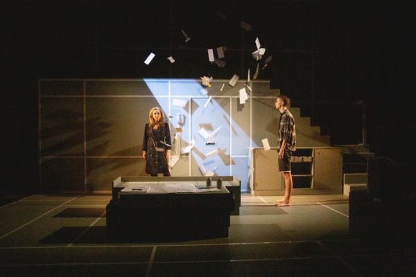 Tracy-Ann Oberman and Scott Folan Photo