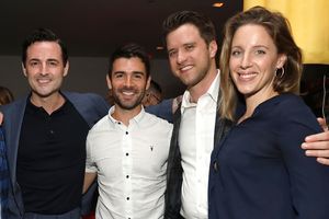 Max von Essen, Adam Kantor, Andy Truschinski, Jessie Mueller @ BroadwayWorld Max von Essen, Adam Kantor, Andy Truschinski, Jessie Mueller Photo