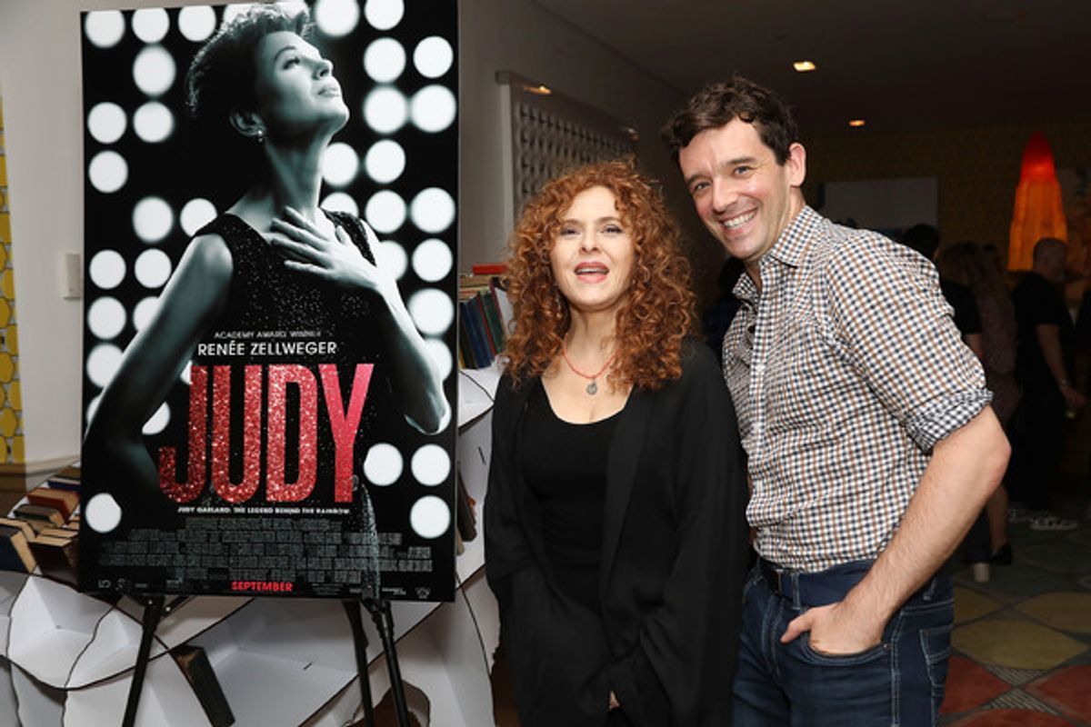 Bernadette Peters, Michael Urie at 