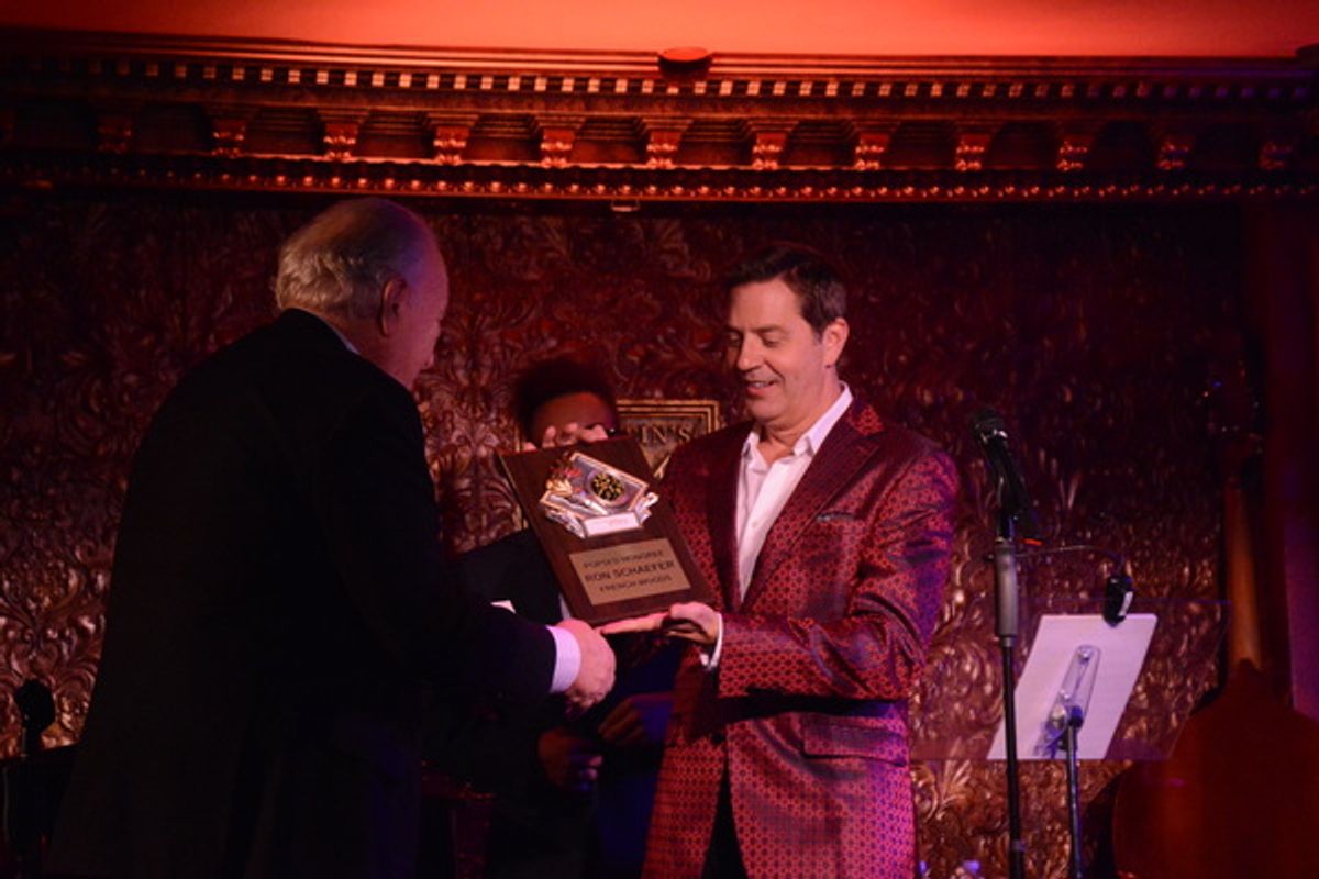 Honoree Ron Scheafer and Steven Reineke at 