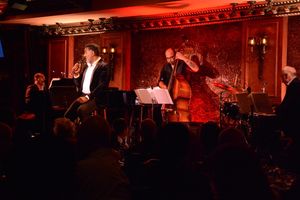 Norm Lewis with Joseph Joubert (Music Director/Piano), George Farmer (Bass) and Perry Cavari (Drums) @ BroadwayWorld Norm Lewis with Joseph Joubert (Music Director/Piano), George Farmer (Bass) and Perry Photo