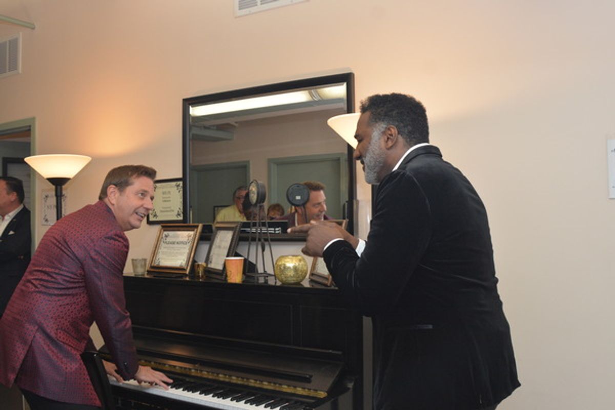 Steven Reineke and Norm Lewis at 