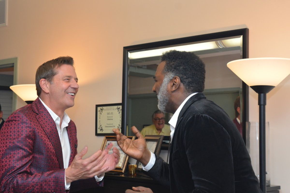 Steven Reineke and Norm Lewis at 