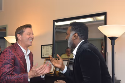 Steven Reineke and Norm Lewis Photo