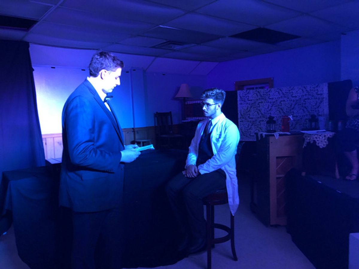 Sam Reed (Mr. Grossman) at 