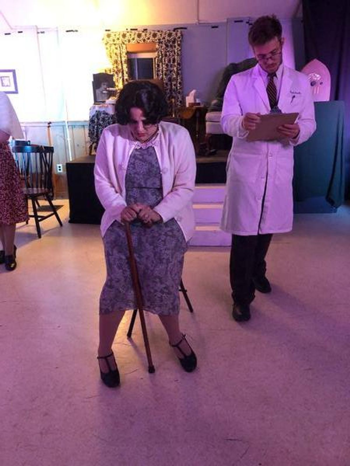 Maria Teresa Lonetti (Catherine) Devin Wilke (Doctor) at 