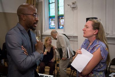 Dave Harrisan, Sara Ruhl Photo