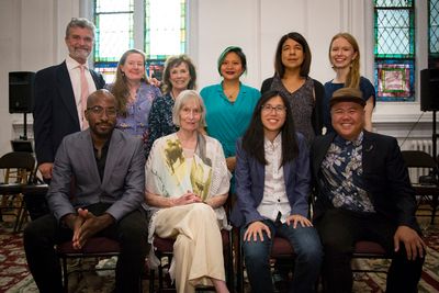  BRUCE OSTLER, SARAH RUHL, SHEILAH RAE, MEI ANN TEO, NAOMI IIZUKA, KATE BUSSERT. seat Photo
