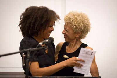 EISA DAVIS and MARGO JEFFERSON Photo