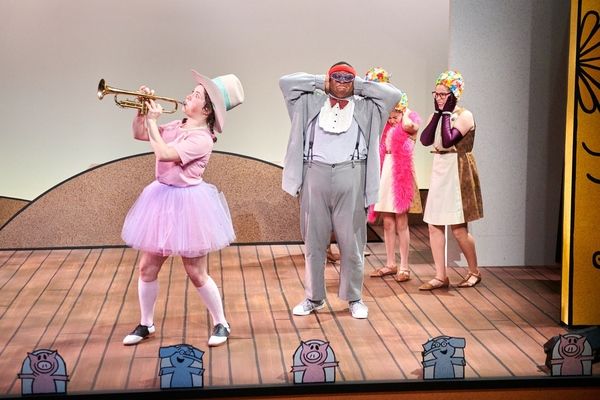 Rachael Zientek, James Carrington, Taylor Arnstein, and Katie Oâ€™Connor Photo
