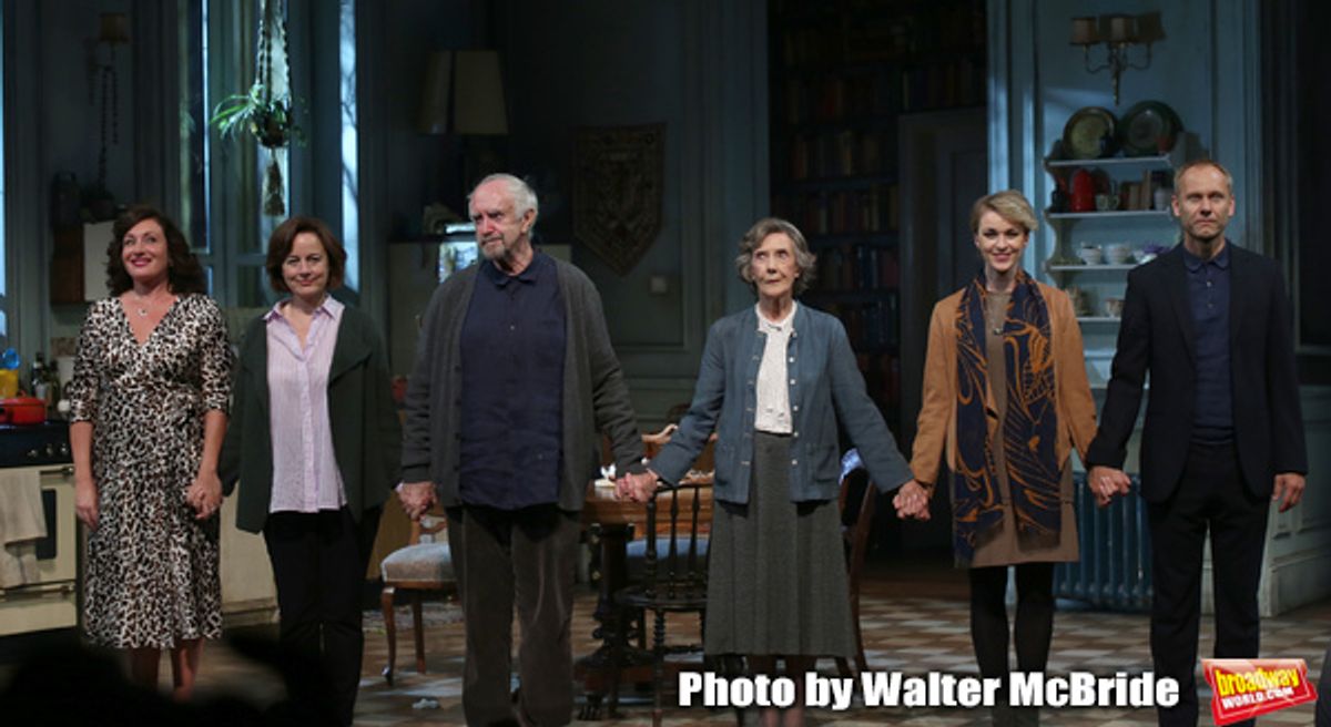 Lucy Cohu, Amanda Drew,  Jonathan Pryce, Eileen Atkins, Lisa Oâ€™Hare and James Hillier at 