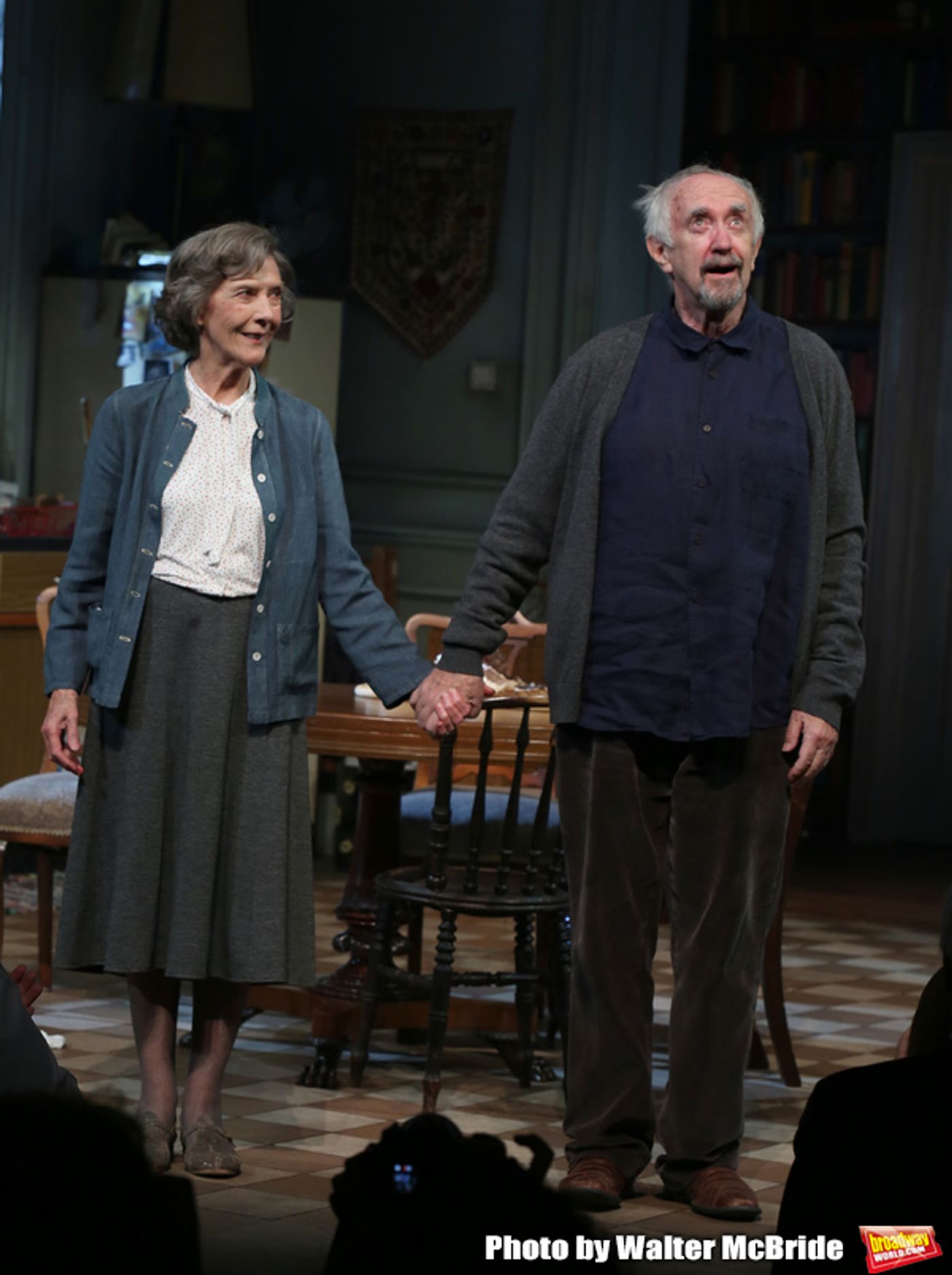 Photo Coverage: Jonathan Pryce, Eileen Atkins, and the Cast of THE HEIGHT OF THE STORM Take Their Opening Night Bows Photo Coverage: Jonathan Pryce, Eileen Atkins, and the Cast of THE HEIGHT OF THE STORM Take Their Opening Night Bows Image
