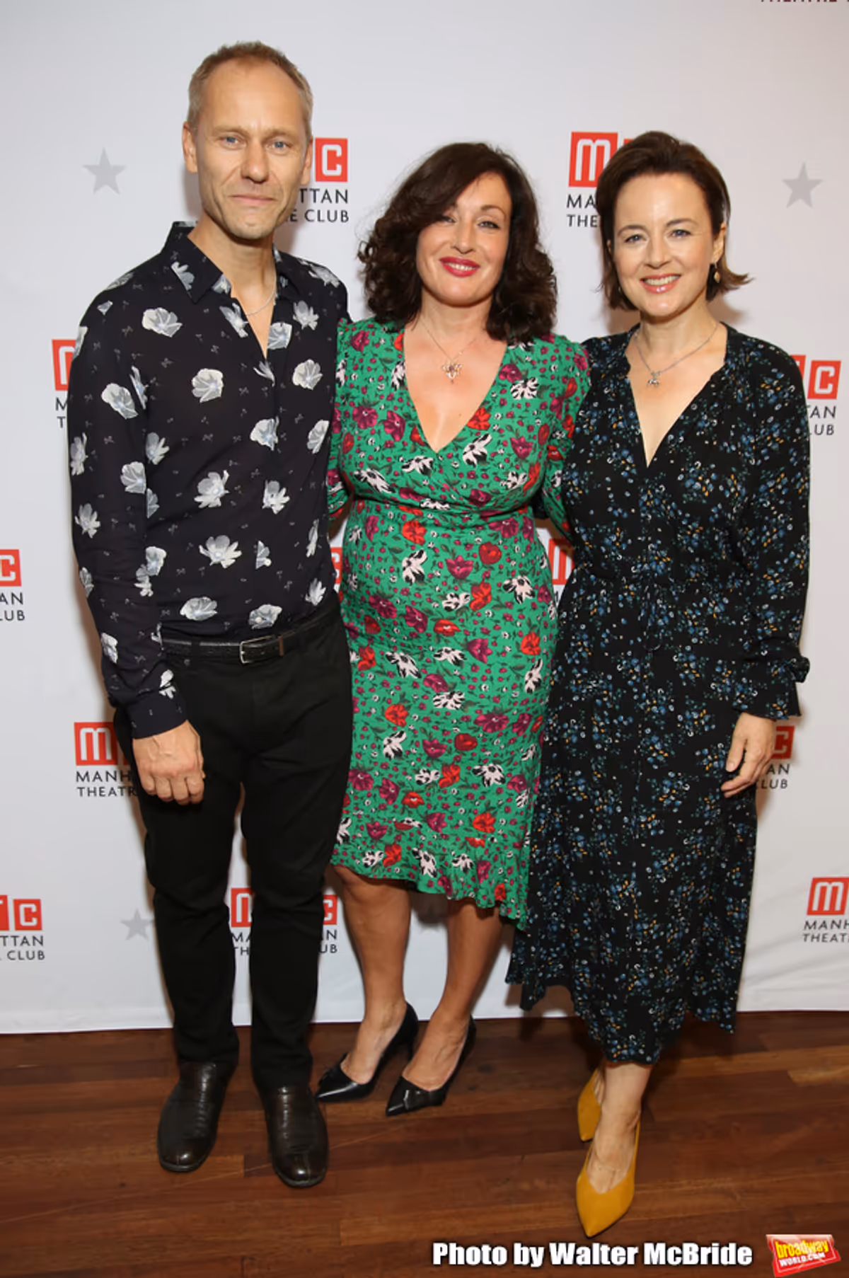 James Hillier, Lucy Cohu and Amanda Drew  at 